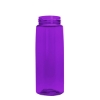 Garyline® Flair Tritan® Bottle with Flip-Straw Lid - 26 oz. - Transparent violet bottle